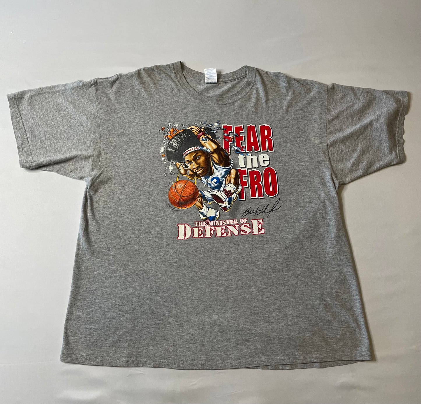 Vintage Ben Wallace Detroit Pistons T Shirt