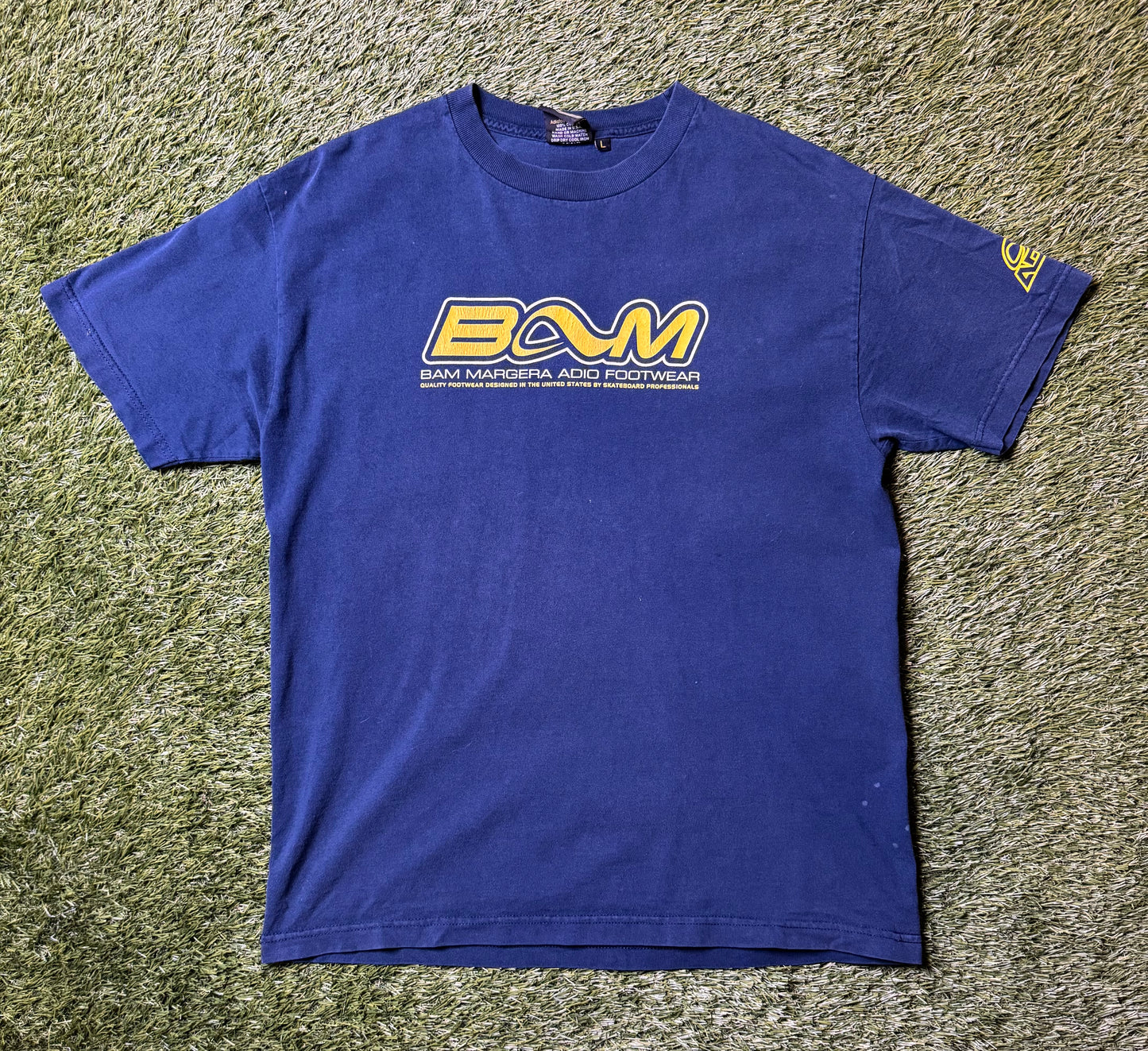 Vintage 90's Bam Margera Adio Footwear T Shirt