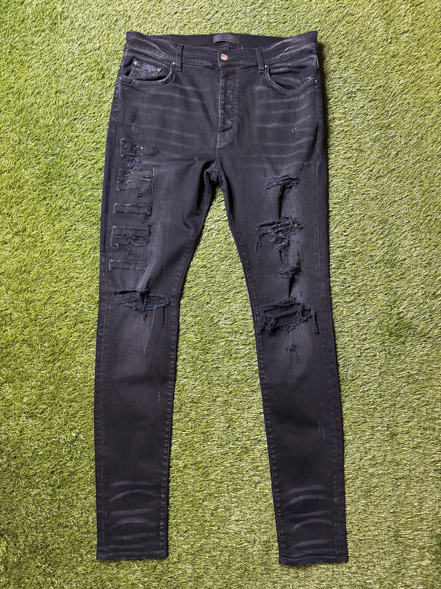 Amiri Black Jeans