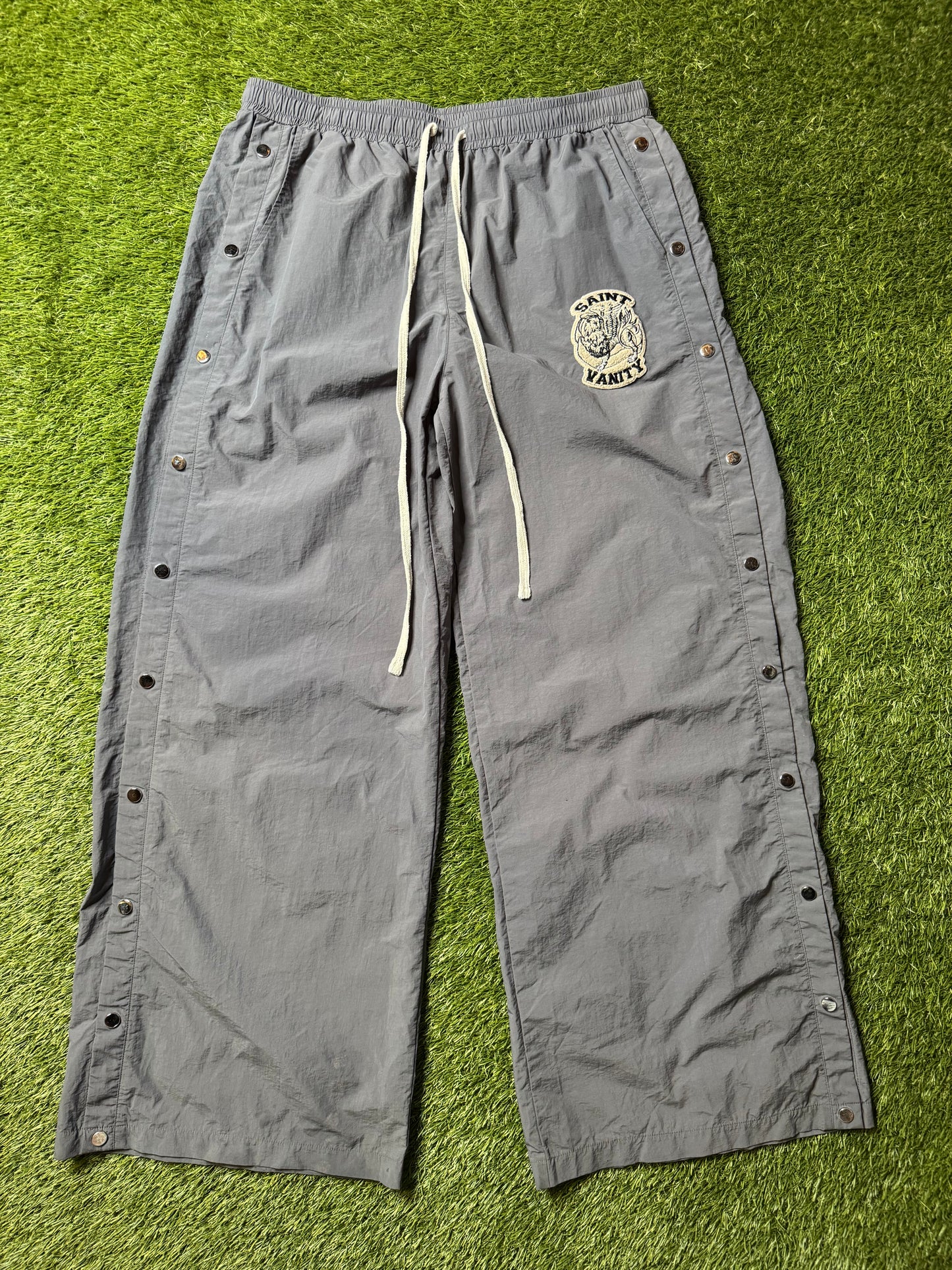 Saint Vanity Nylon Button Pants