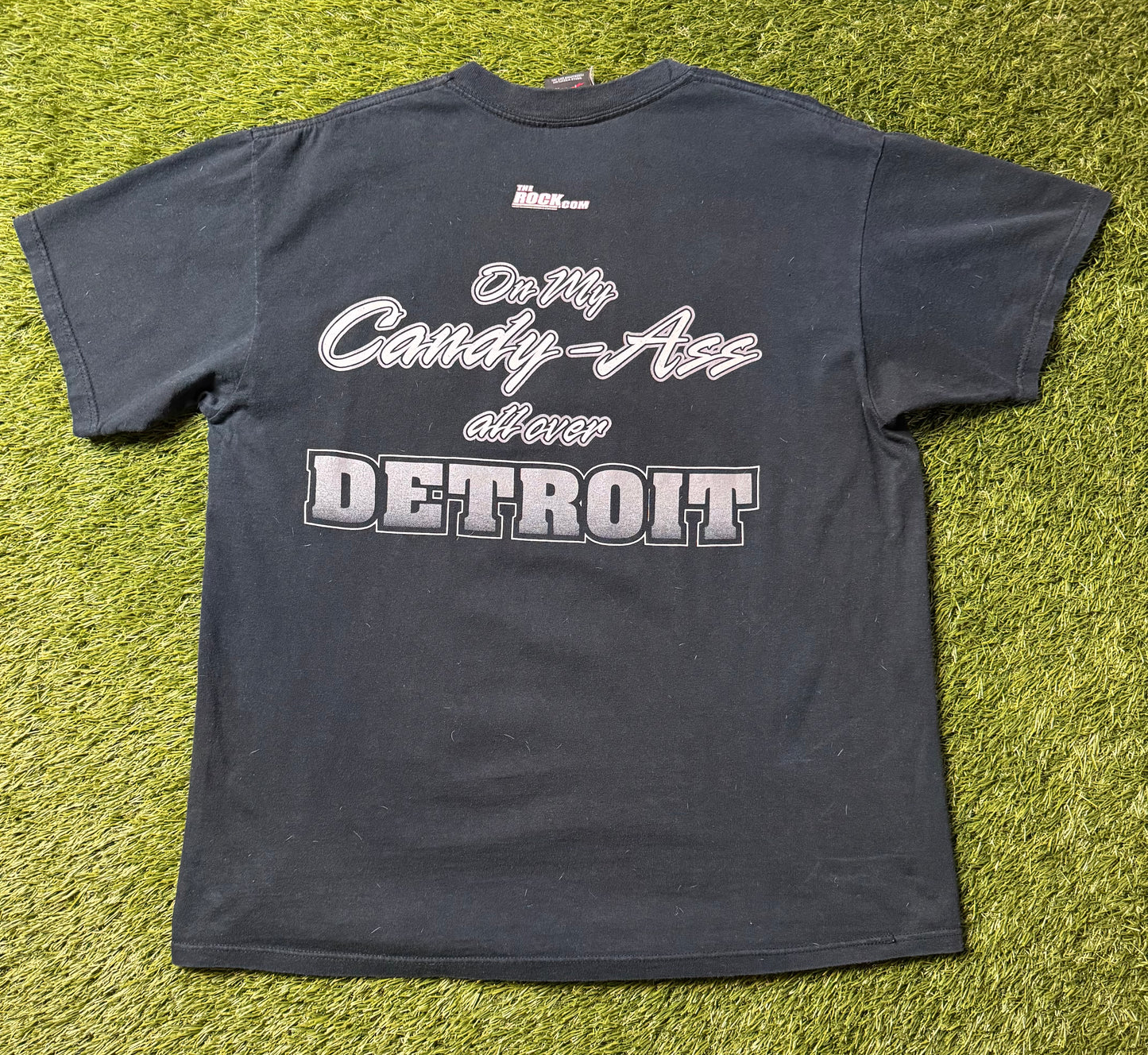 Vintage WWF The Rock Detroit T Shirt