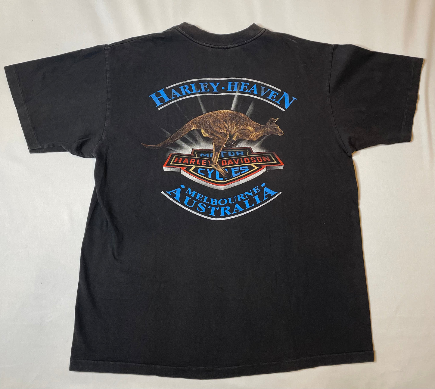 Vintage 1996 Harley Davidson Australia T Shirt