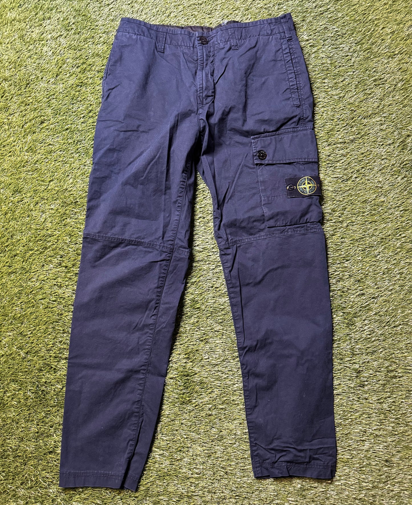 Stone Island Navy Cargo Pants