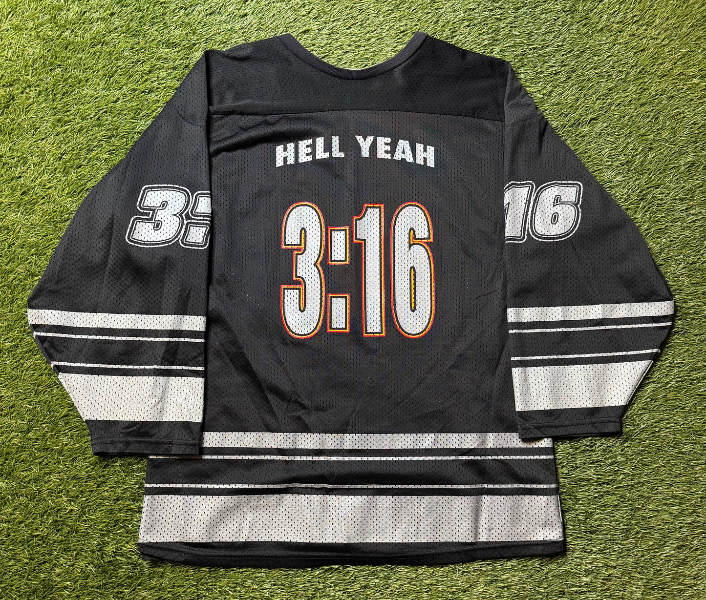 Vintage 90's Stone Cold WWF Hockey Jersey