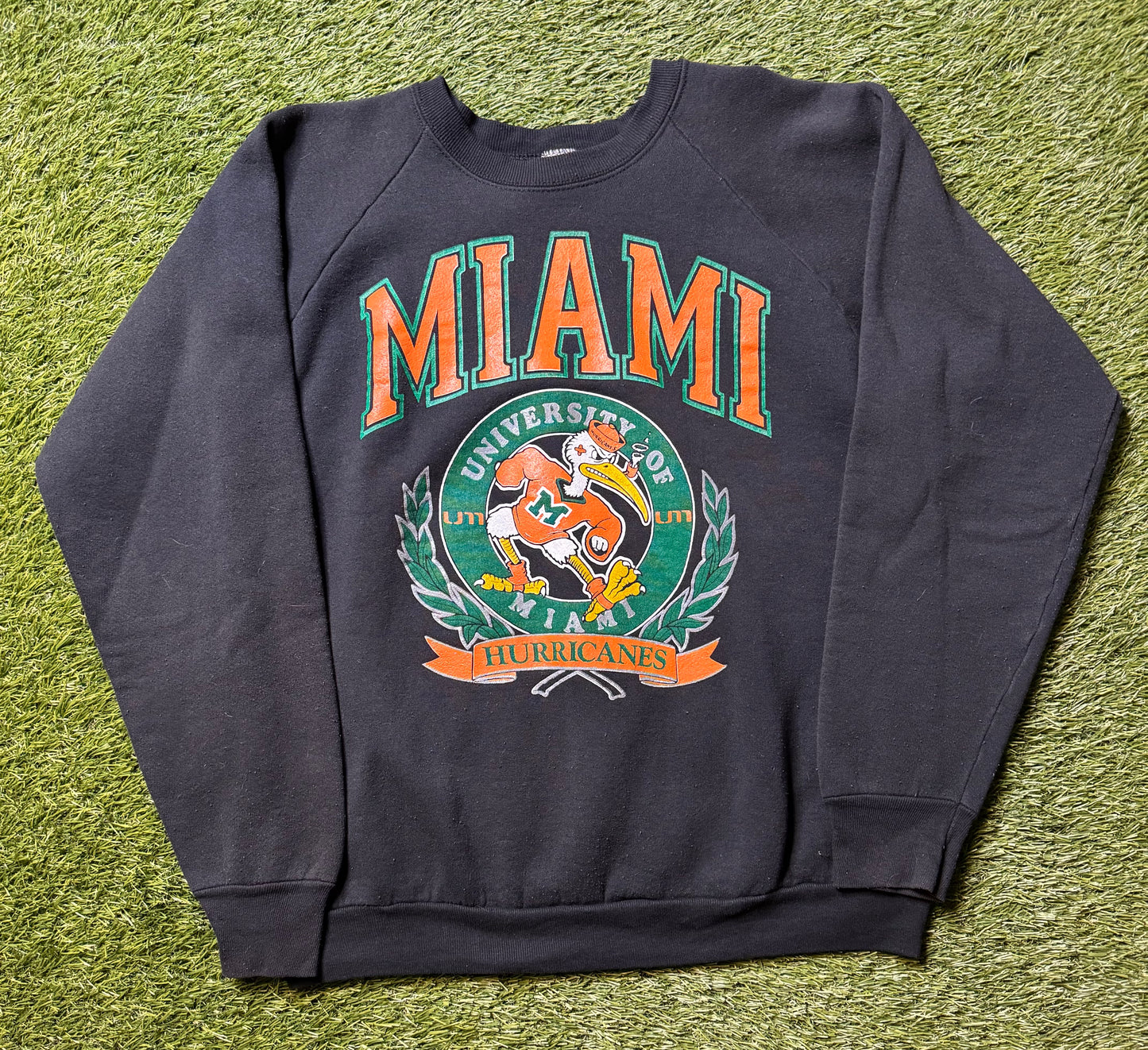 Vintage 90's Miami Hurricanes Crewneck