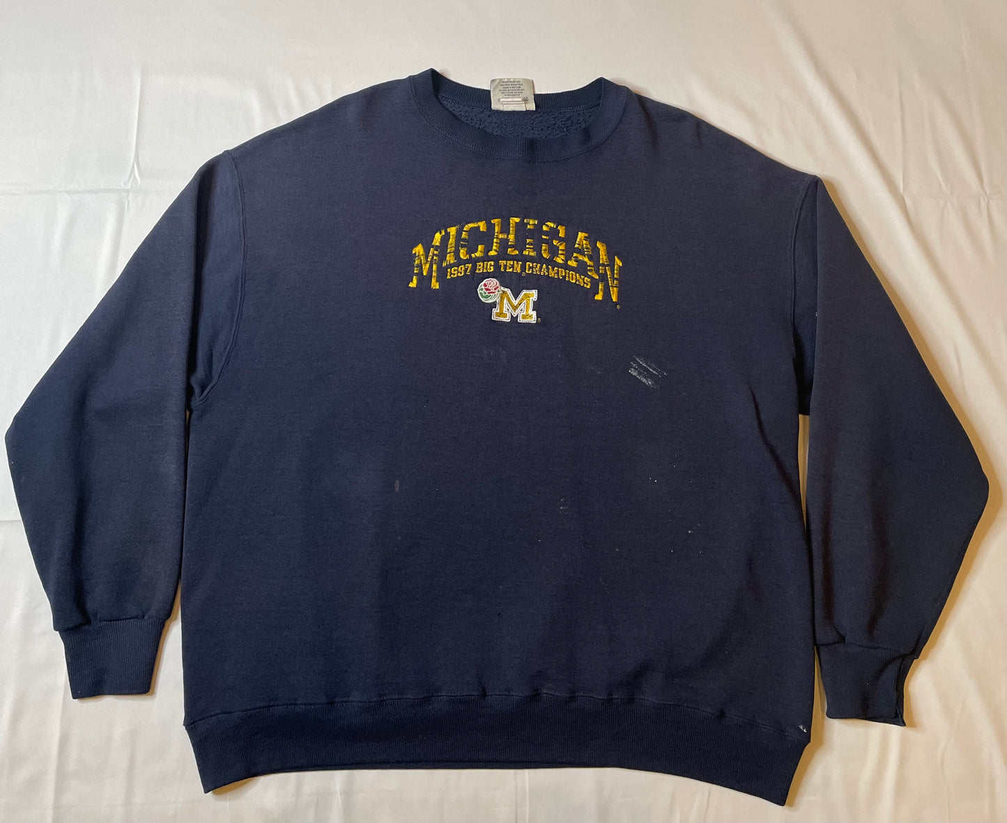 Vintage 1997 Michigan Rose Bowl Crewneck