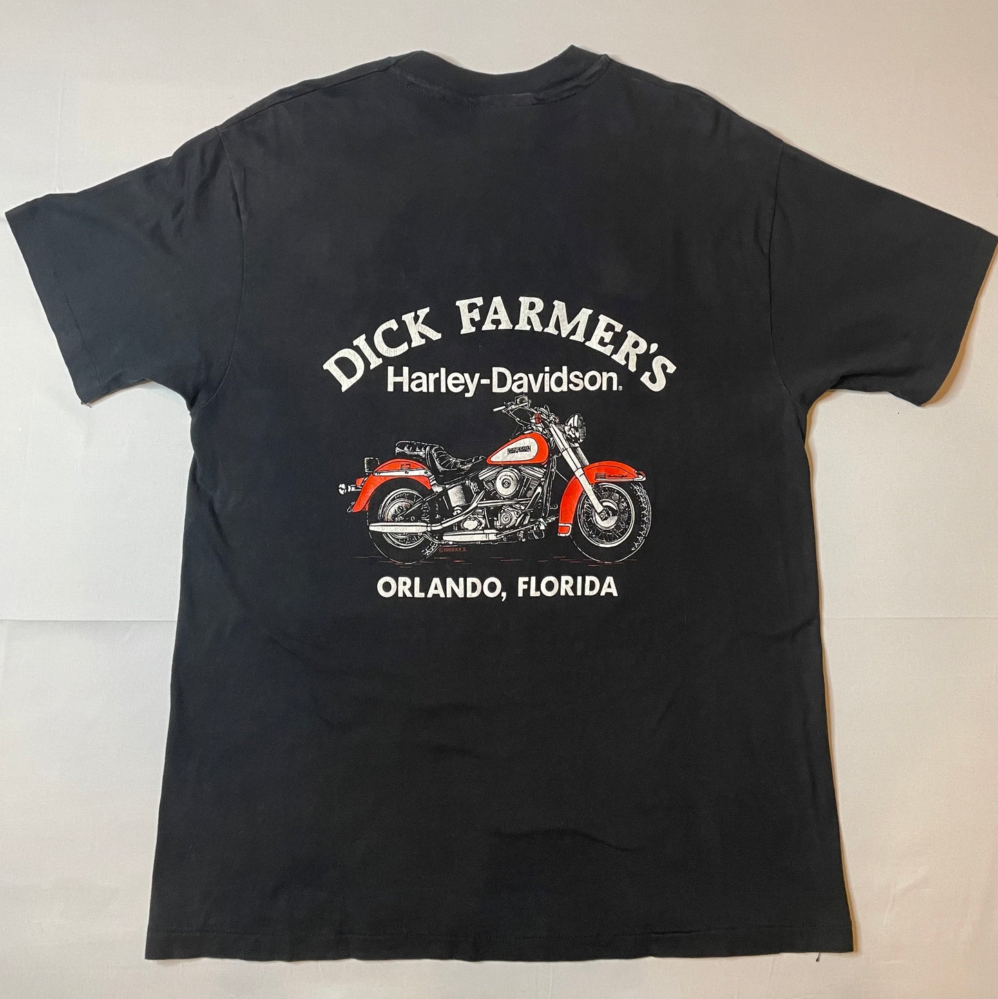 Vintage Orlando Harley Davidson Eagle T Shirt