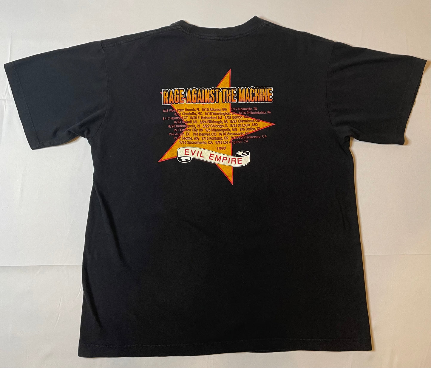 Vintage Rage Against the Machine Evil Empire T Shirt