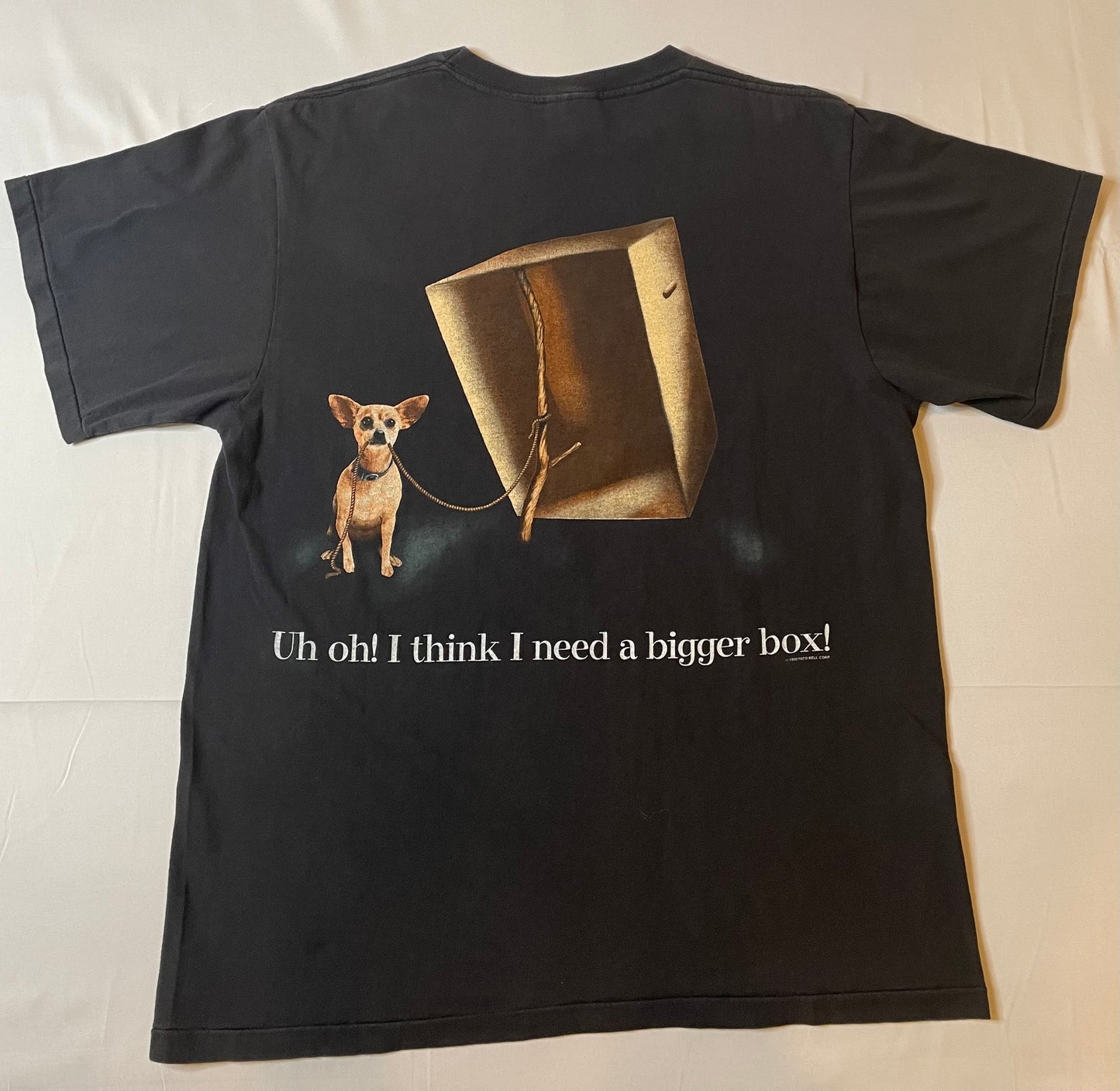 Vintage Taco Bell Bigger Box T Shirt