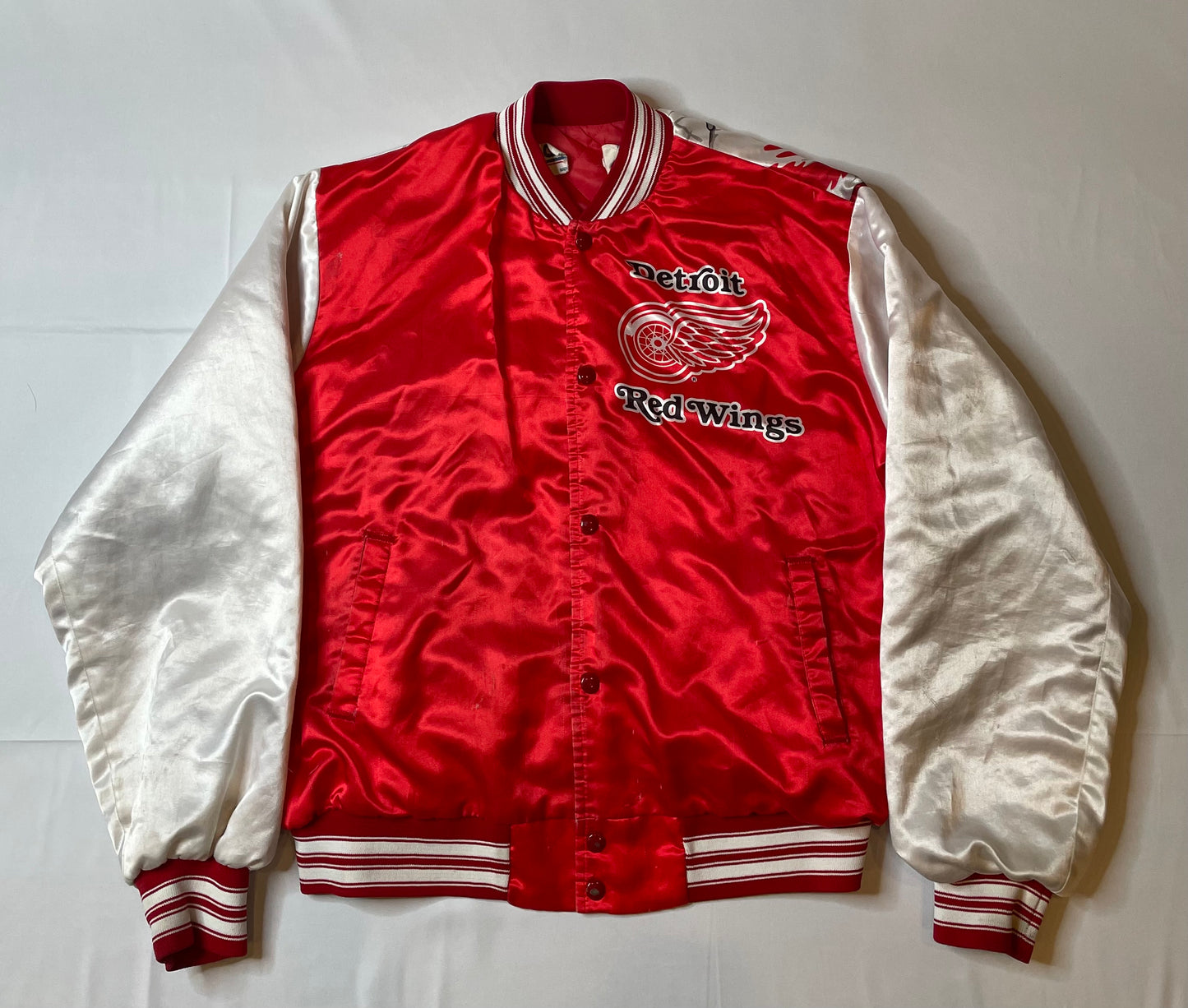 Vintage Detroit Red Wings Chalk Line Jacket