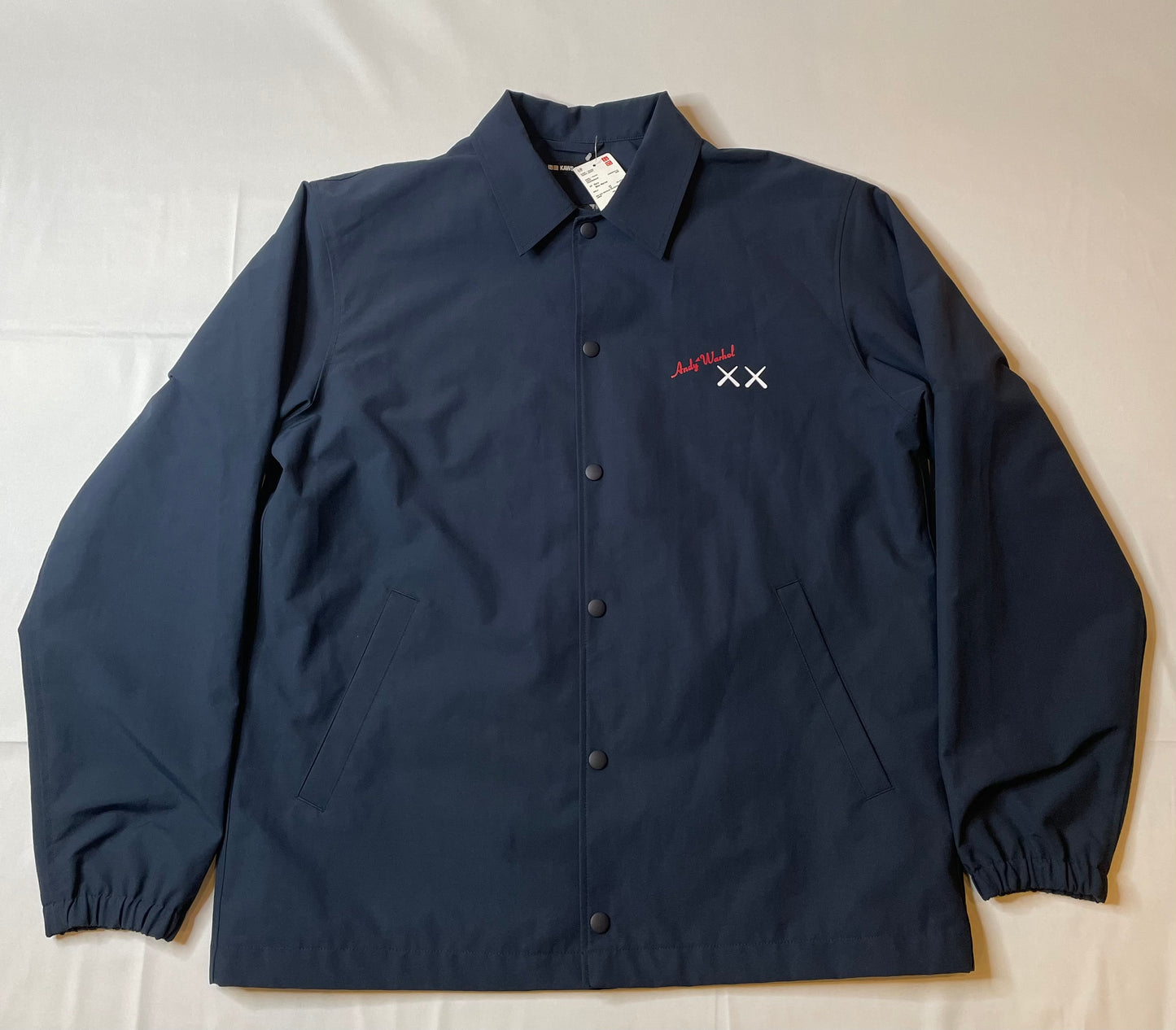 Kaws x Andy Warhol Uniqlo Coaches Jacket