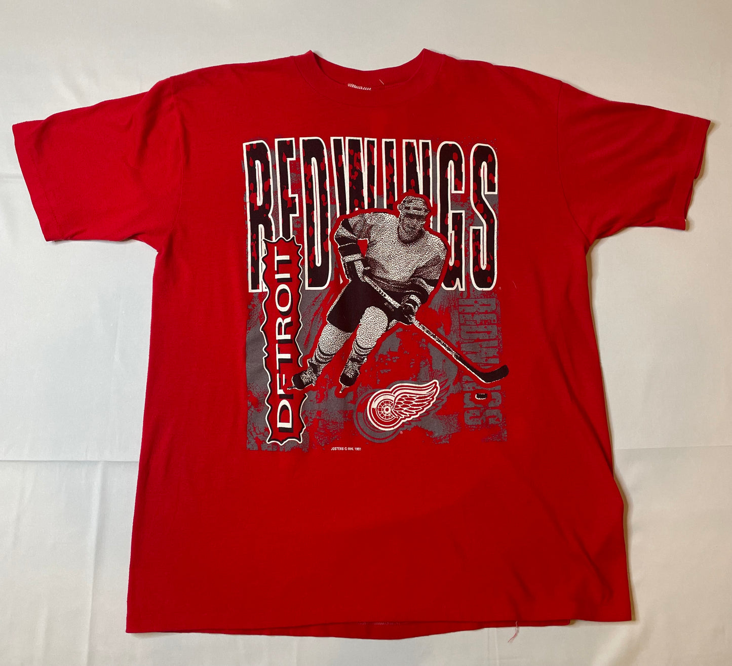 Vintage 1991 Detroit Red Wings T Shirt