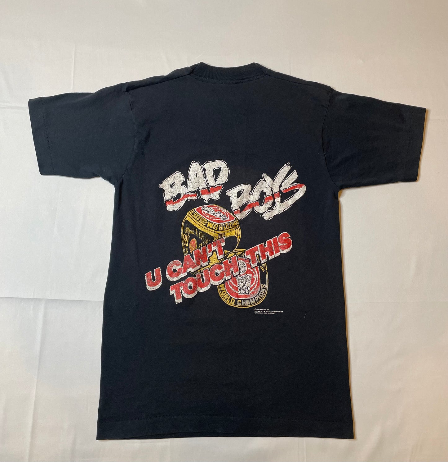 Vintage 1990 Detroit Pistons Hammertime T Shirt
