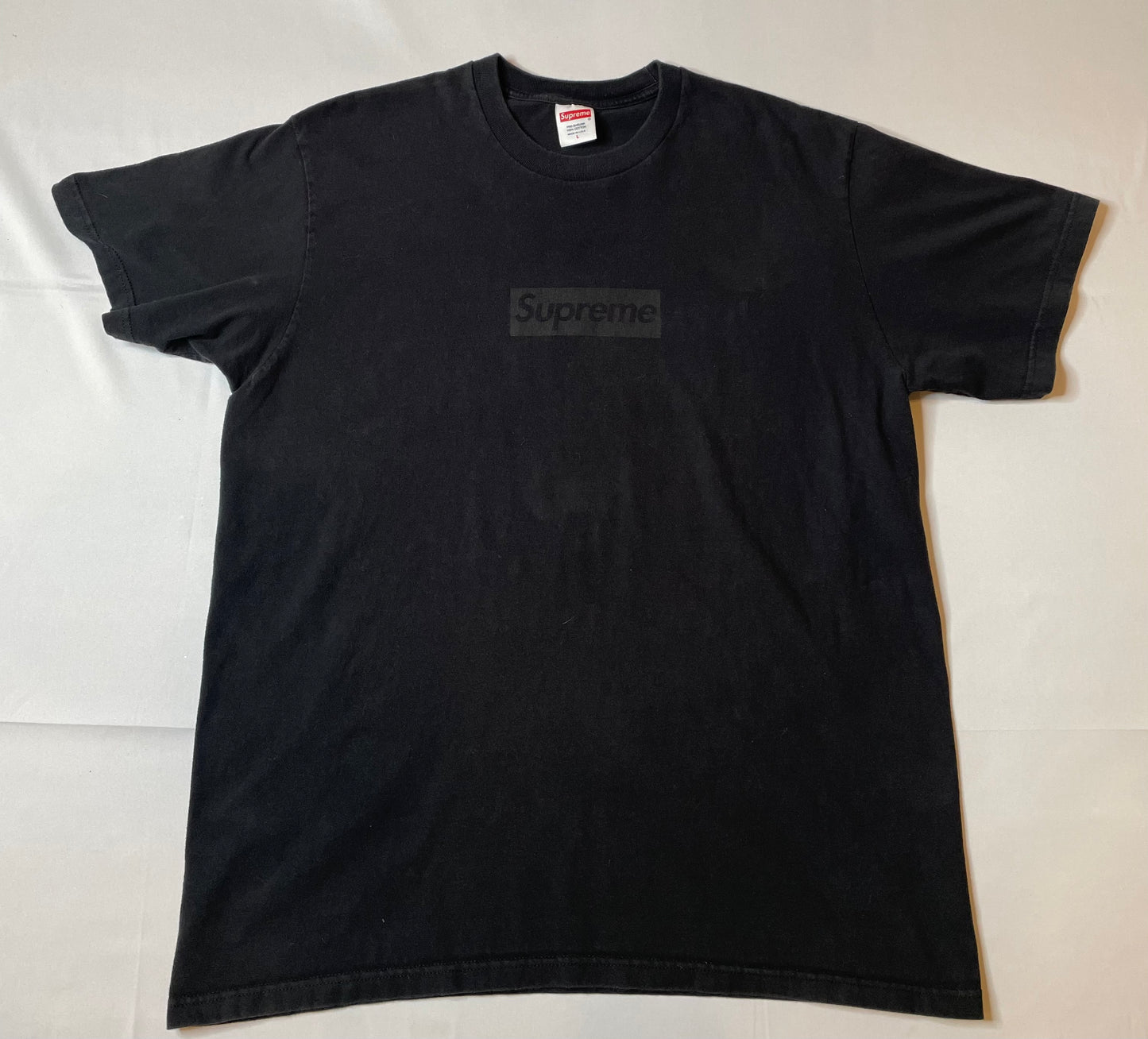 Supreme Tonal Box Logo Tee Black