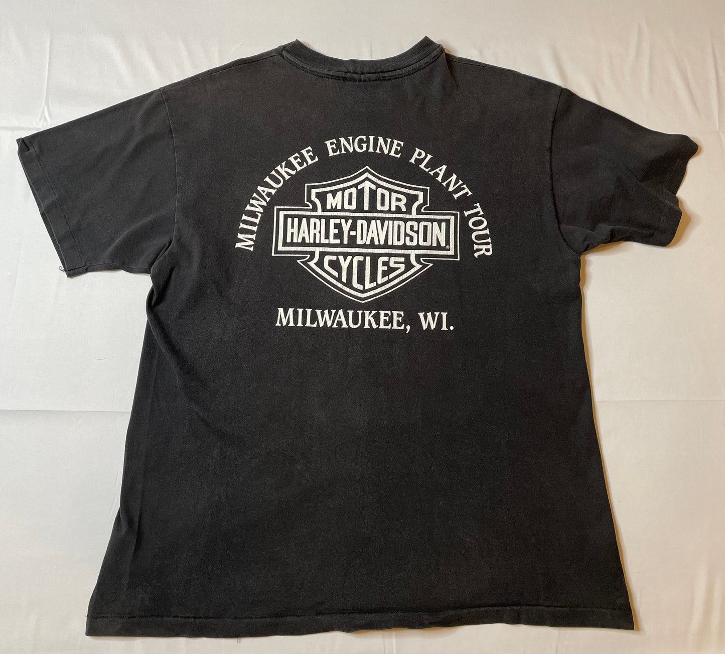 Vintage 1992 Harley Davidson Bolts T Shirt