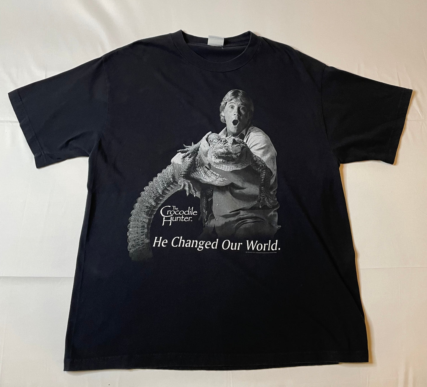 Vintage Steve Irwin Crocodile Hunter T Shirt