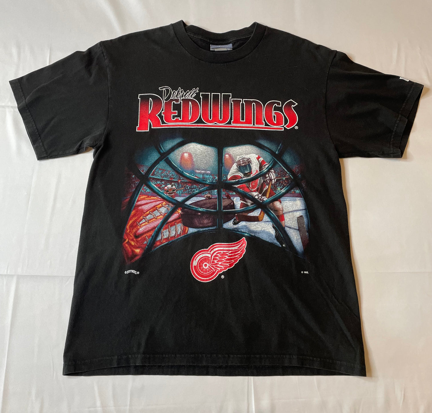 Vintage 90's Detroit Red Wings Slapshot t shirt