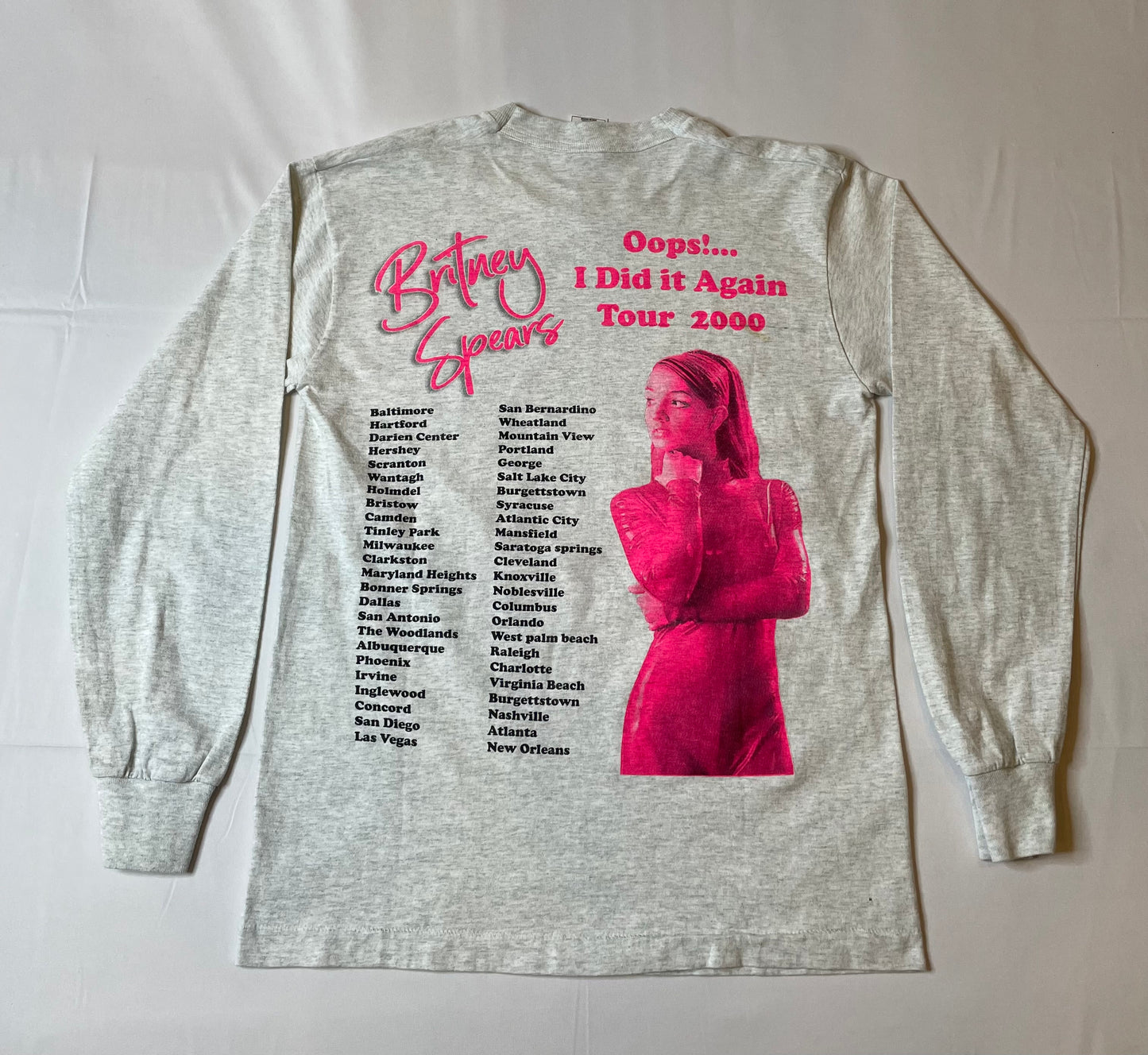 Vintage 2002 Brittney Spears L/S Shirt