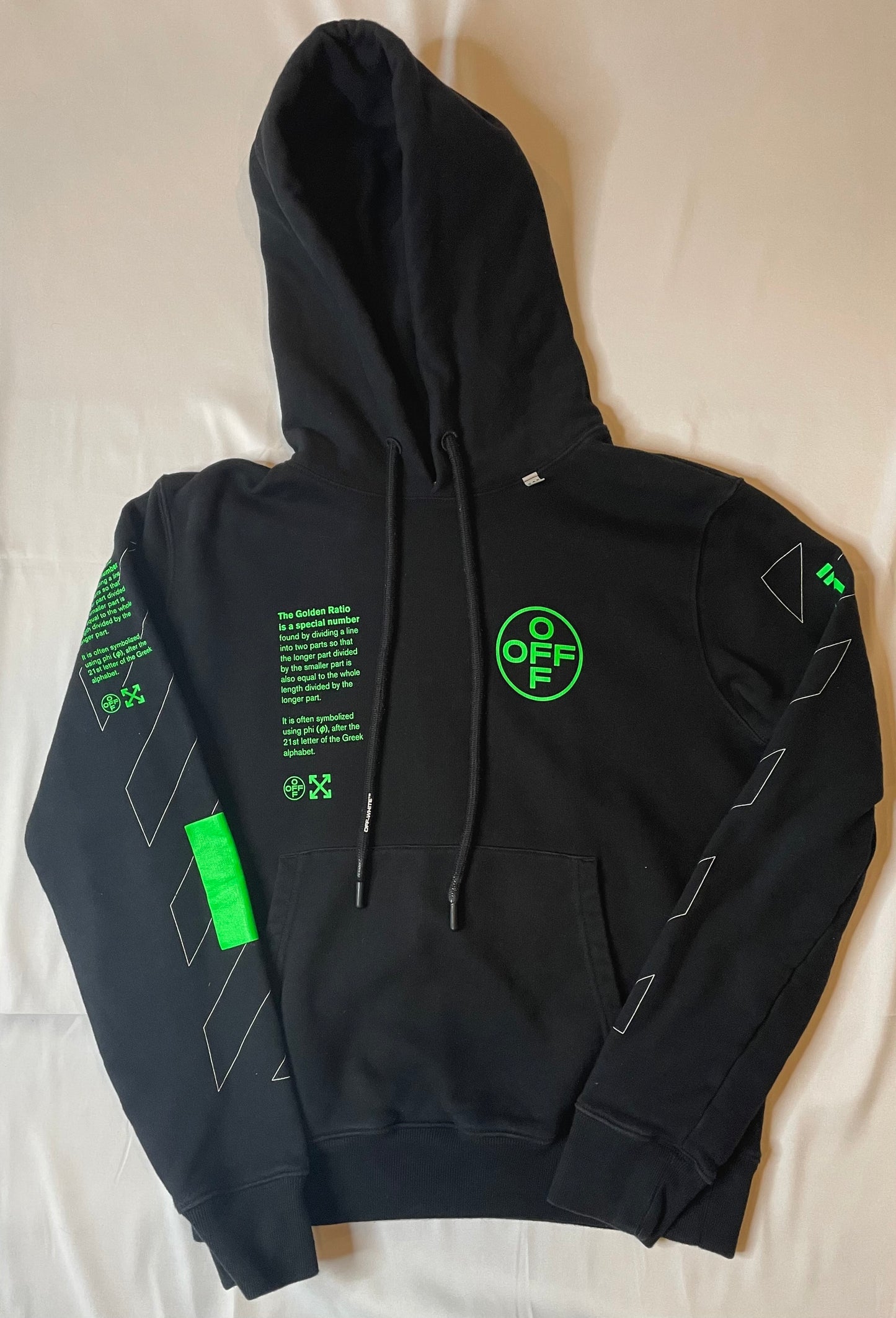 Off White Golden Ratio Hoodie