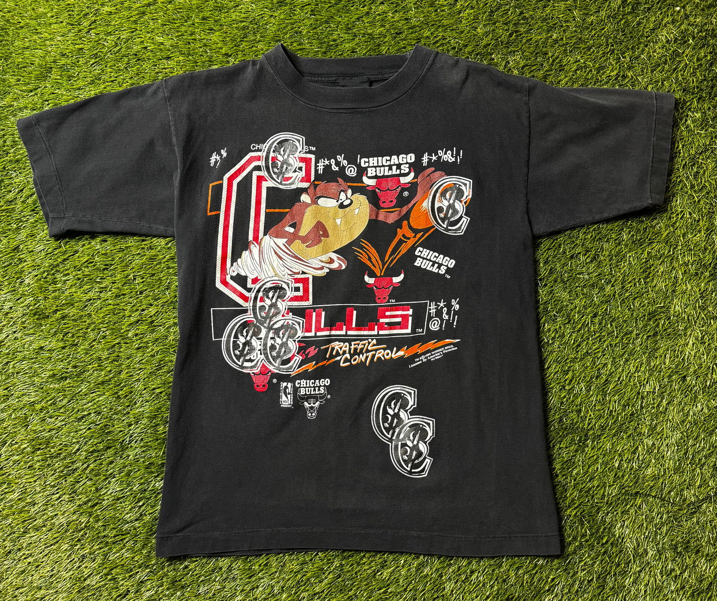 Chris Smokes Vintage Chicago Bulls T Shirt