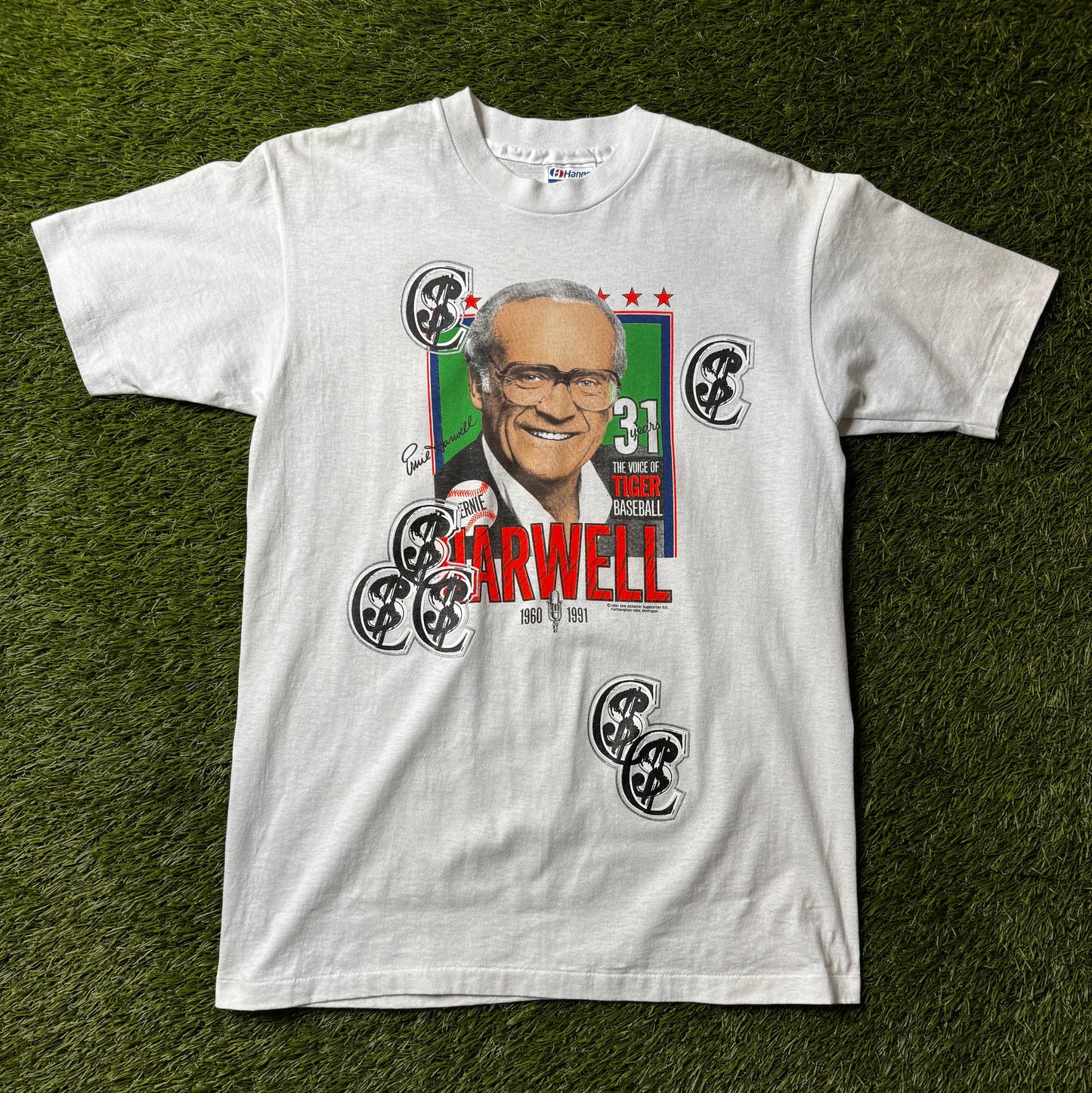 Chris Smokes Vintage Ernie Harwell T Shirt