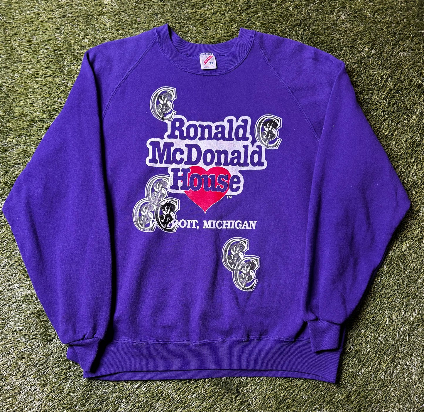 Chris Smokes Vintage Ronald Mcdonald Crewneck