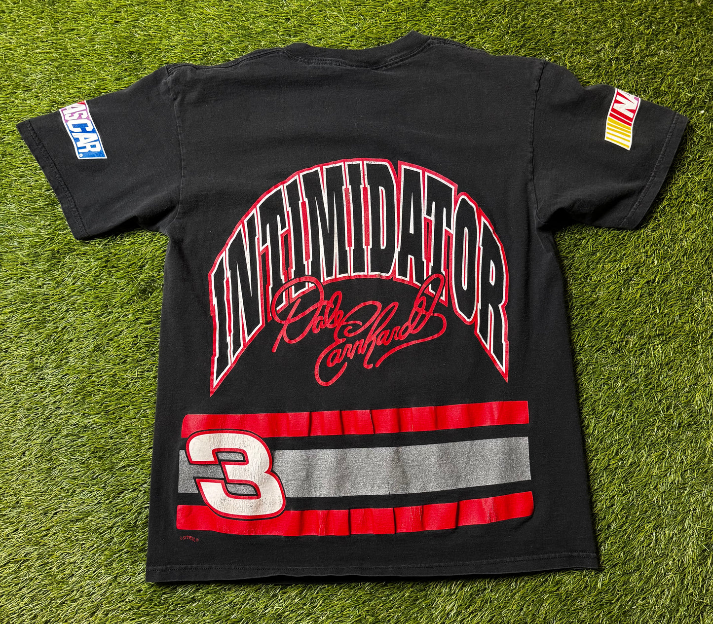 Vintage 90's Dale Earnhardt AOP T Shirt