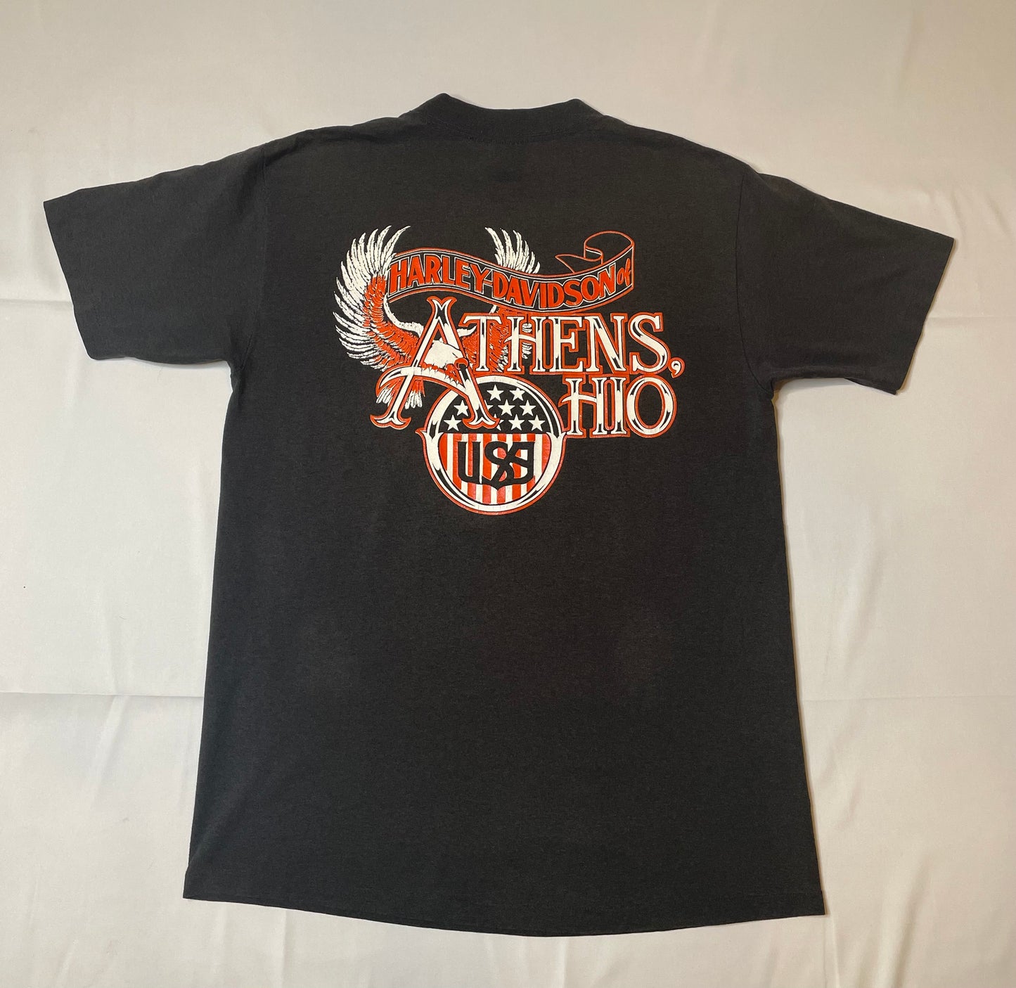 Vintage Harley Davidson Panther 3D Emblem T Shirt
