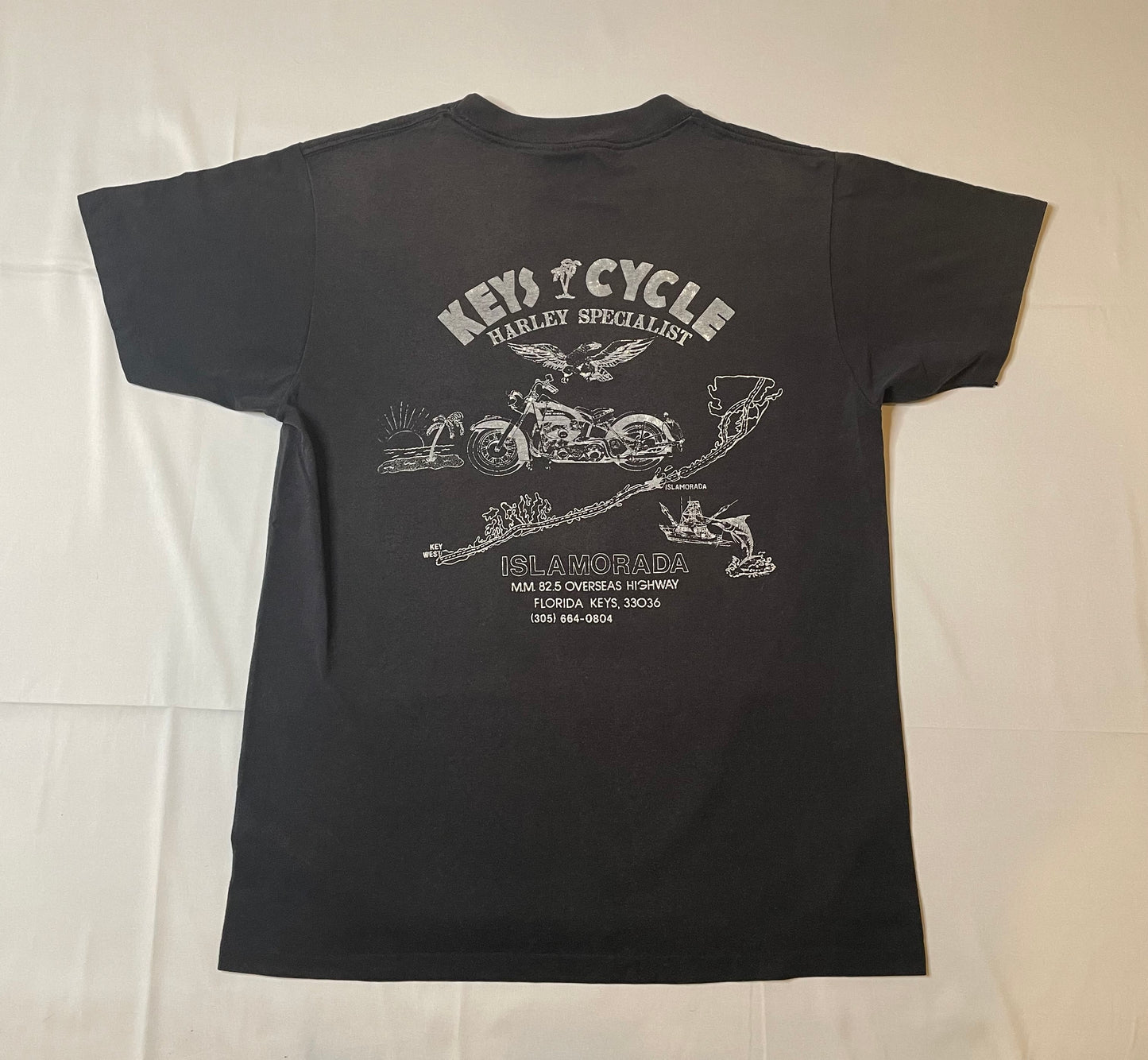 Vintage Harley Davidson 3D Emblem T Shirt