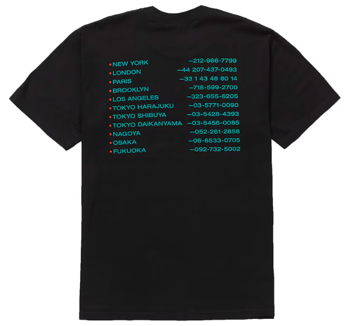 Supreme New Sh*t Black T Shirt