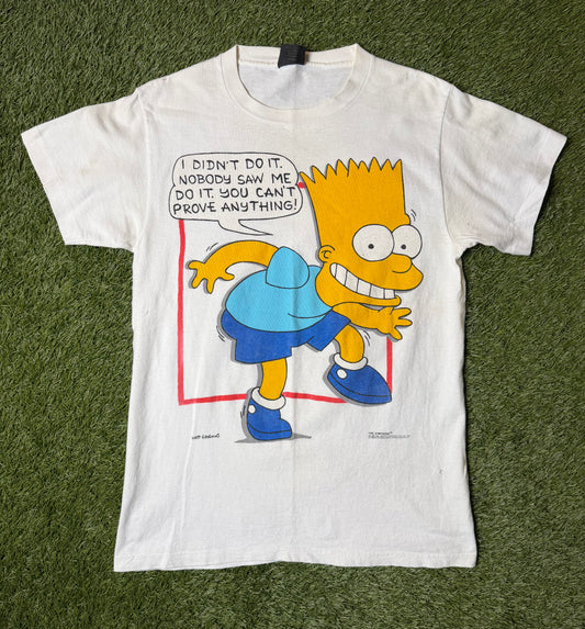 Vintage Bart Simpson Prove Anything T Shirt