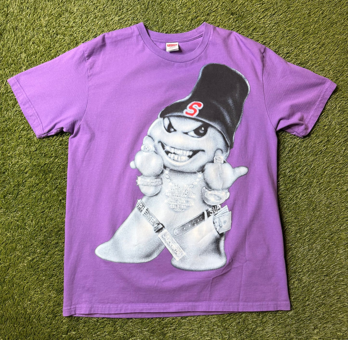 Supreme Snowman Tee Purple