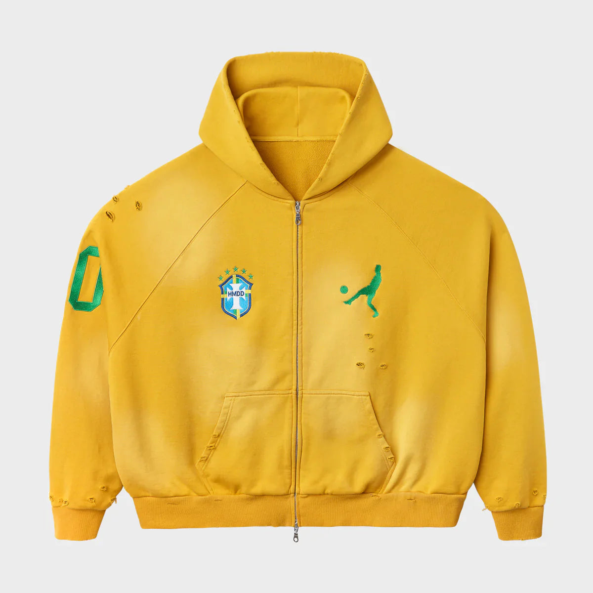 HMDD Brazil Zip Up Hoodie