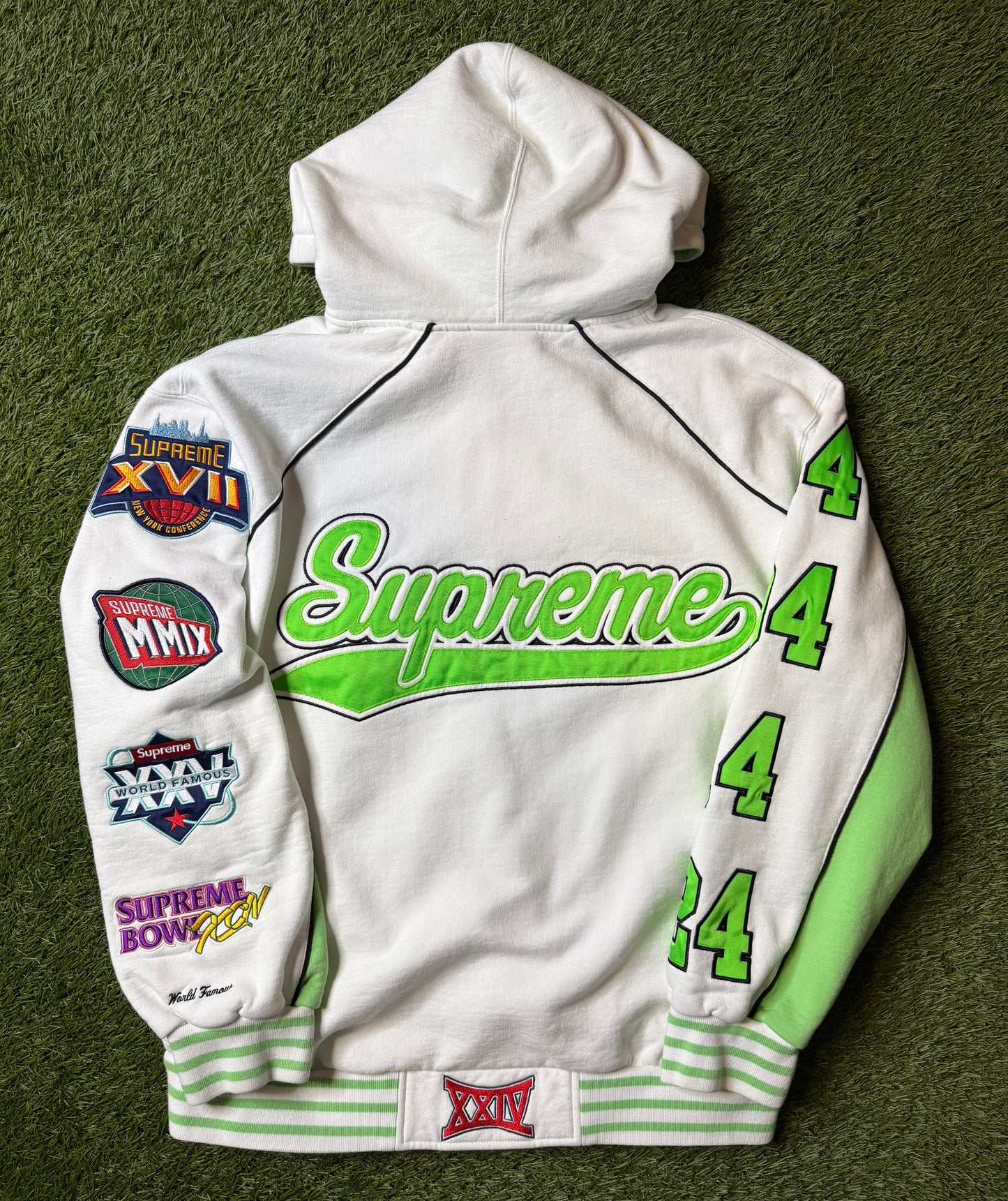 Supreme Playoffs White Zip Up