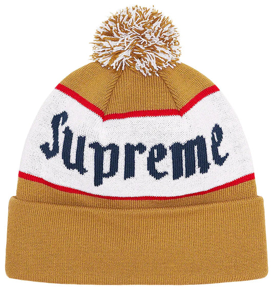 Supreme Alpine Beanie (FW22) Mustard