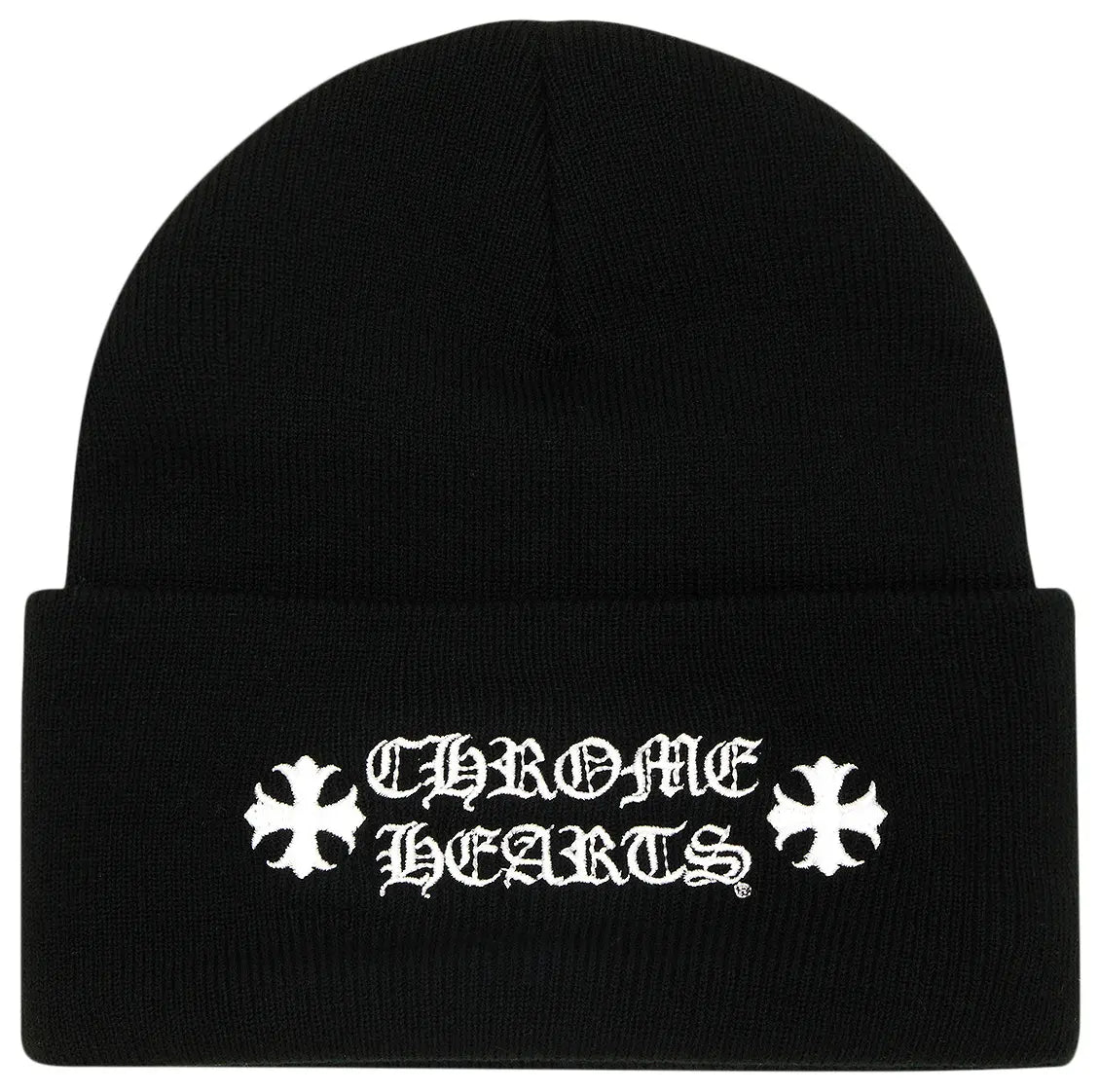 Chrome Hearts Logo Beanie Black
