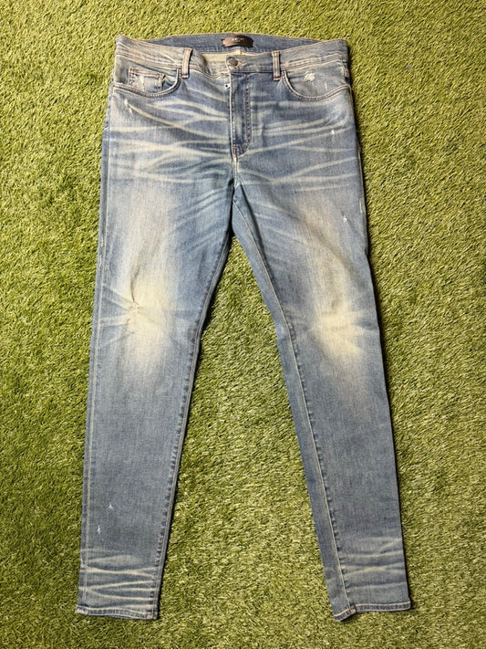Amiri Washed Denim Pants