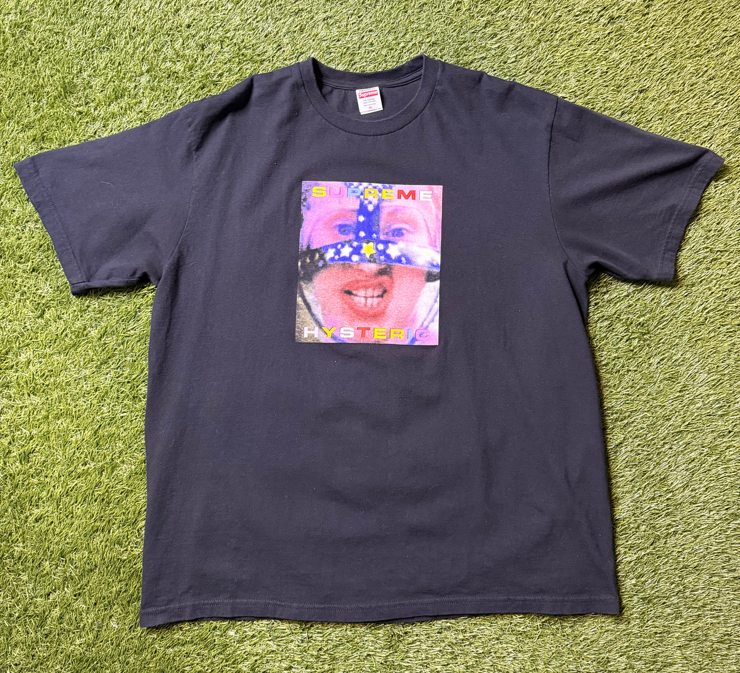 Supreme Hysteric Glamour Headcase Black T Shirt