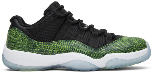 Jordan 11 Retro Low Green Snakeskin