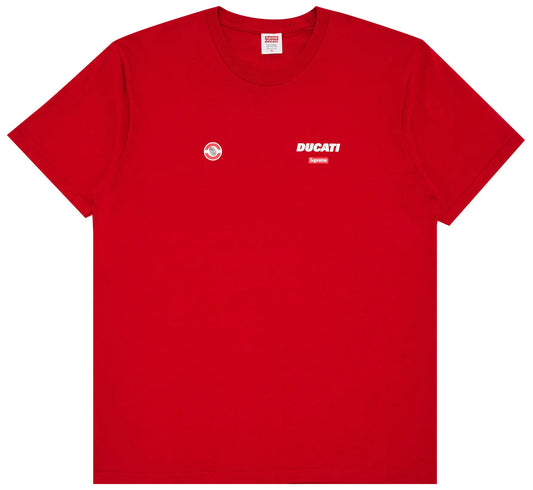 Supreme Ducati Logo Tee Red