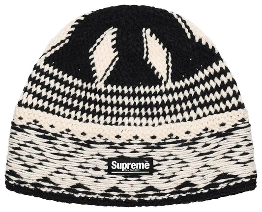 Supreme Diamond Beanie Black