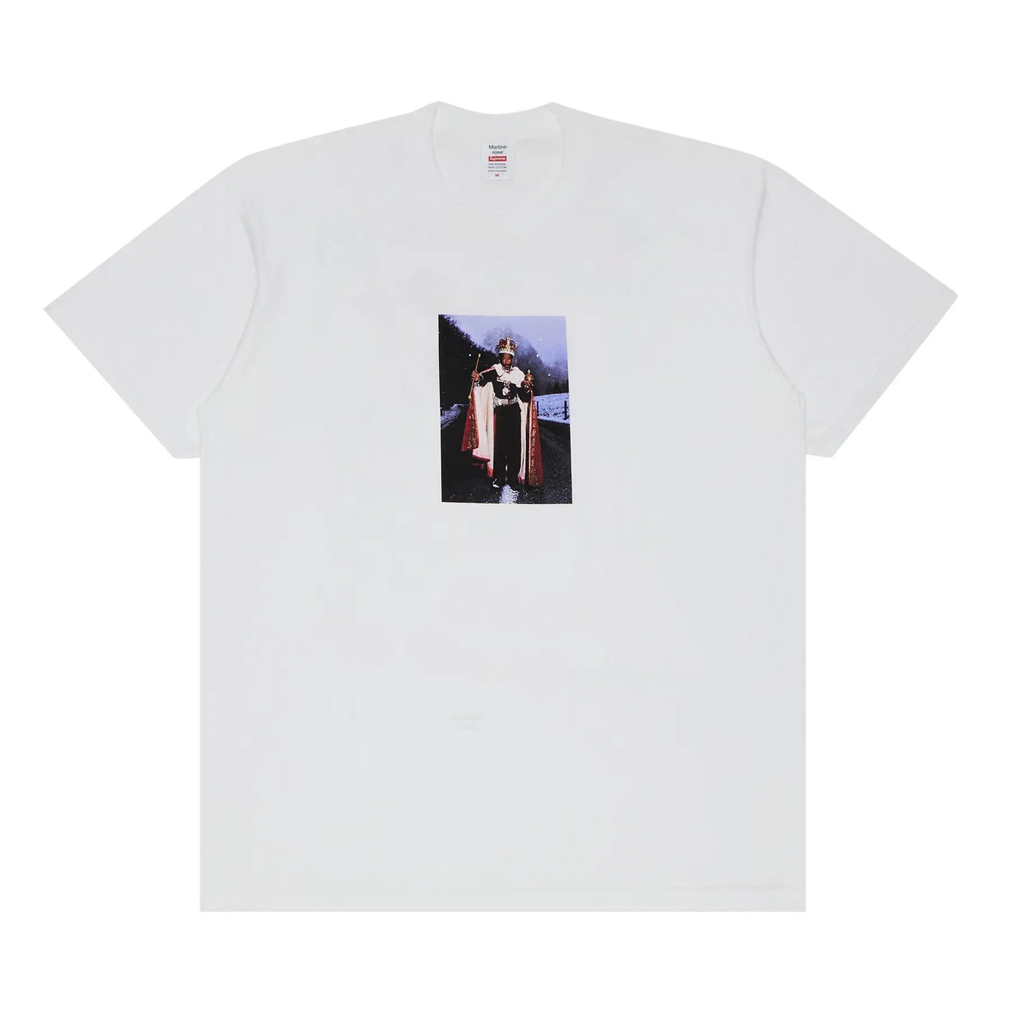 Supreme Martine Rose Lee Scratch Perry White T Shirt