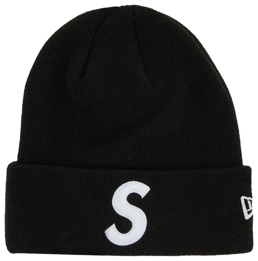 Supreme New Era S Logo Beanie (FW24) Black