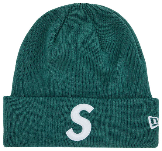 Supreme New Era S Logo Beanie (FW24) Green