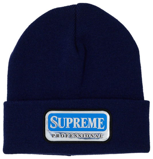 Supreme Professional Beanie Navy Hat