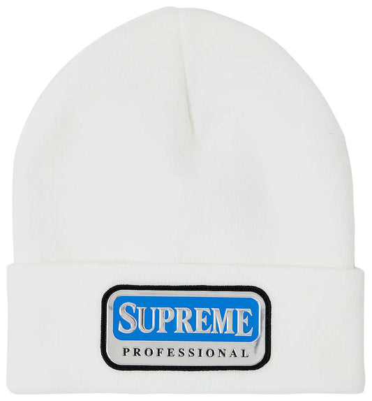 Supreme Professional Beanie White Hat