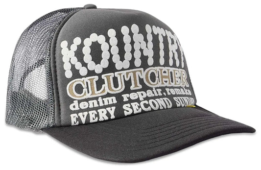 Kapital Pearl Clutcher Trucker Cap 'Grey'