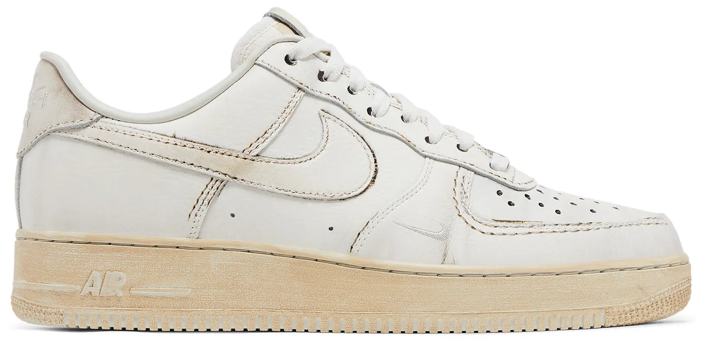 Nike Air Force 1 Low .SWOOSH Dirty Triple White