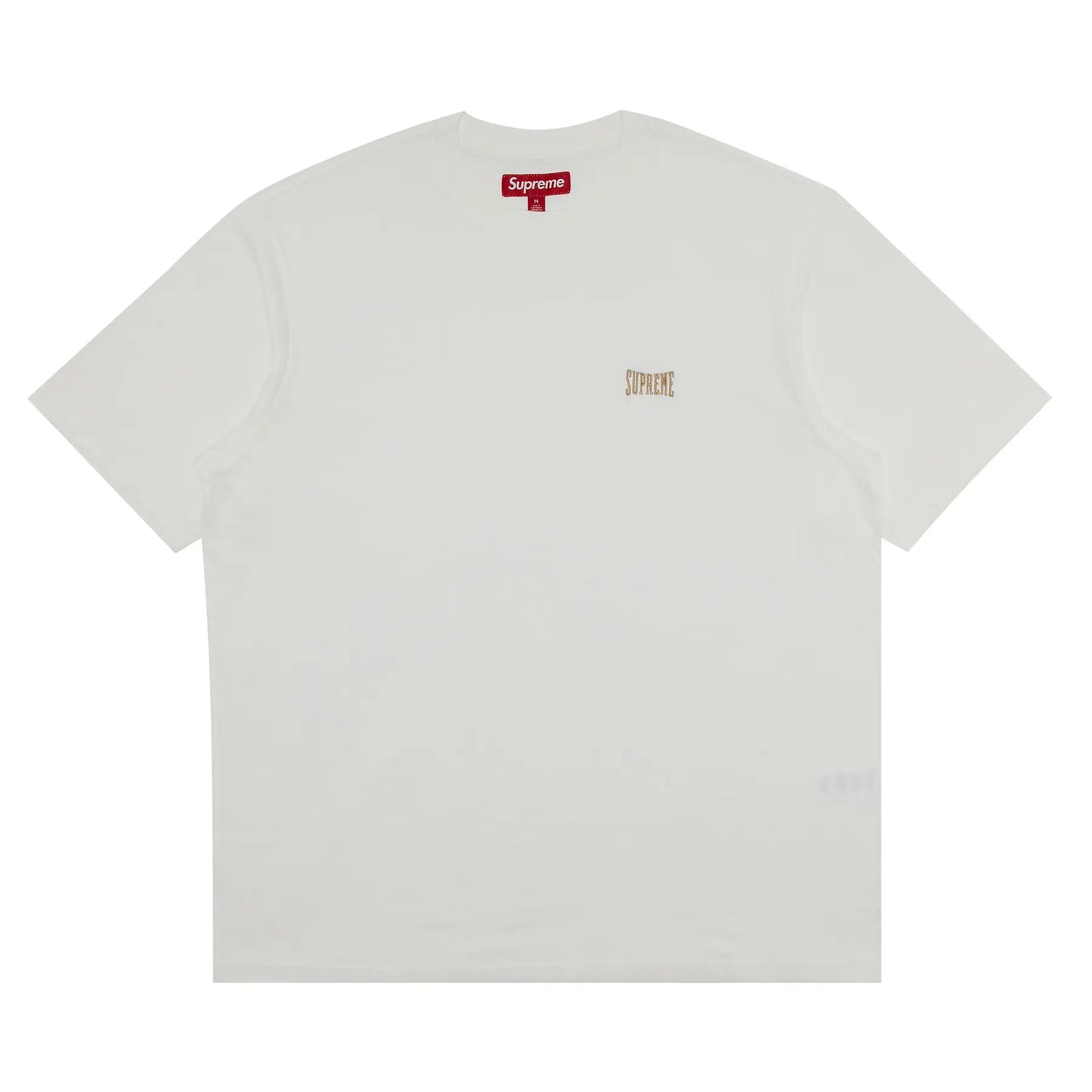 Supreme Warm Up Washed S/S Top White