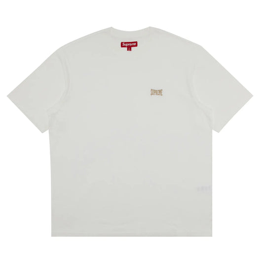 Supreme Warm Up Washed S/S Top White